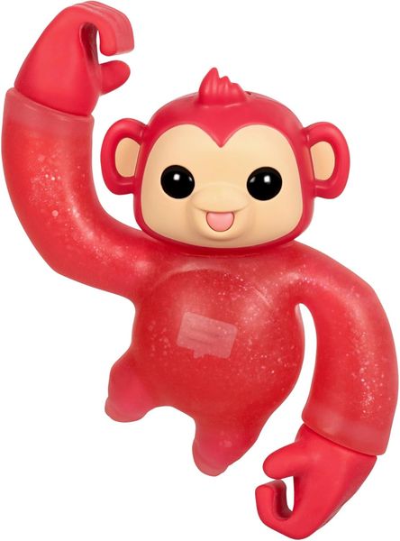 Интерактивная игрушка Moose Little Live Pets Hug n' Hang Zoogooz - Растягивающаяся Обезьянка Mooki, 70 звуков и реакций 26513 фото