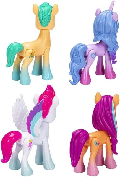 Ігровий набір My Little Pony: Maretime Bay, Поні 4 персонажі та 50 аксесуарів ‎GXP-846262 фото