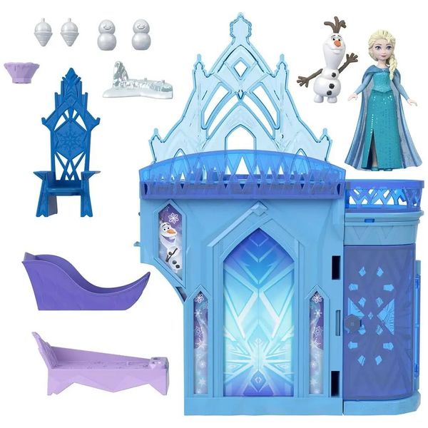 Замок принцеси Disney Princess Frozen Ельзи з м/ф Крижане серце, 2 персонажі HLX01 фото