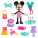 Лялька Disney Junior Minnie Mouse Fabulous Fashion Sweet Party в кейсi з аксесуарами 14од., 15см 89992 фото 3