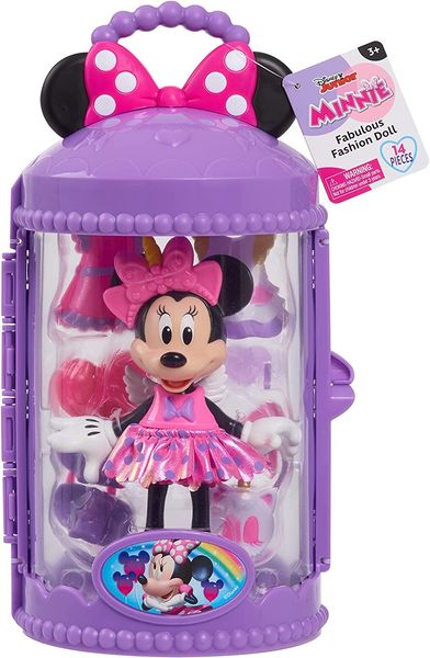 Лялька Disney Junior Minnie Mouse Fabulous Fashion Unicorn Fantasy в кейсi з аксесуарами 14од., 15см 89942 фото