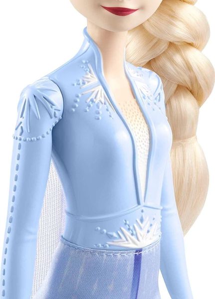 Лялька Disney Princess Frozen Elsa принцеса Ельза з м/ф Крижане серце в образі мандрівниці HLW48 фото