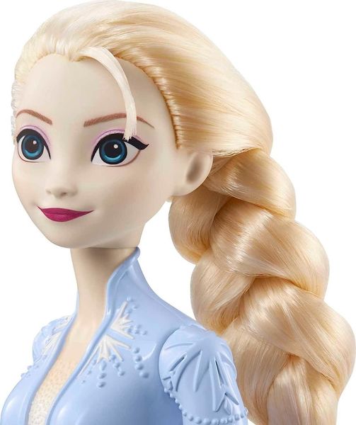 Лялька Disney Princess Frozen Elsa принцеса Ельза з м/ф Крижане серце в образі мандрівниці HLW48 фото