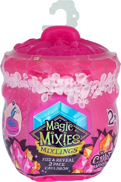 Игровой набор Magic Mixies Surprise Mixlings Crystal Woods Волшебный котелок с фигурками 2шт. 14808 фото