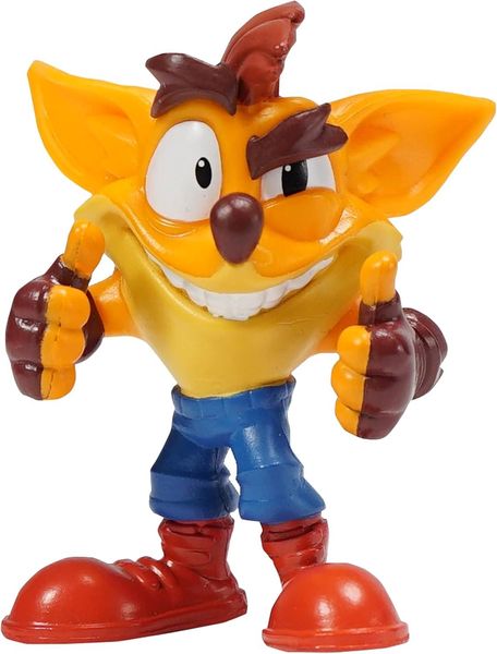 Коллекционная фигурка сюрприз Bandai Crash Bandicoot Smash Box Крэш Бандикут HE21522 фото