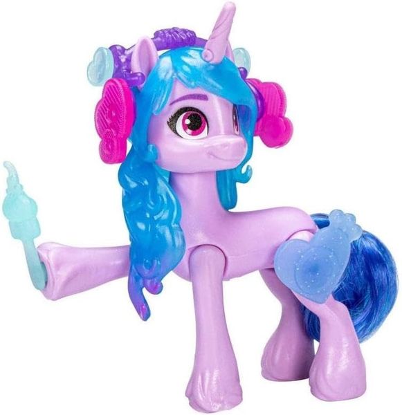 Набор Hasbro My Little Pony Magic Izzy Moonbow пони Иззи, розовая 7,6см, аксессуары-сюрпризы, 16ед. F5252 фото
