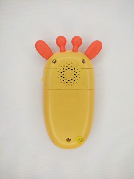 Игрушка телефон - прорезыватель для малышей TK Group Жираф с музыкой и подсветкой 24063 фото