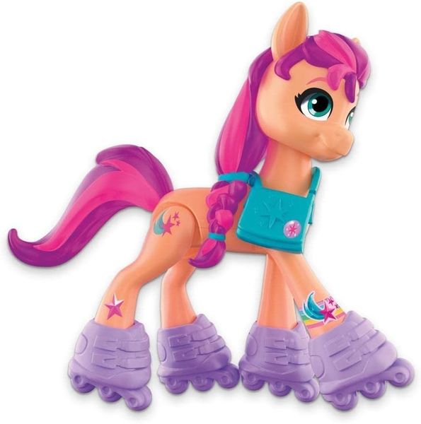 Набор Hasbro My Little Pony Sunny Starscout пони Санни, оранжевая 7,6см, браслет, аксессуары 20ед. F2454 фото