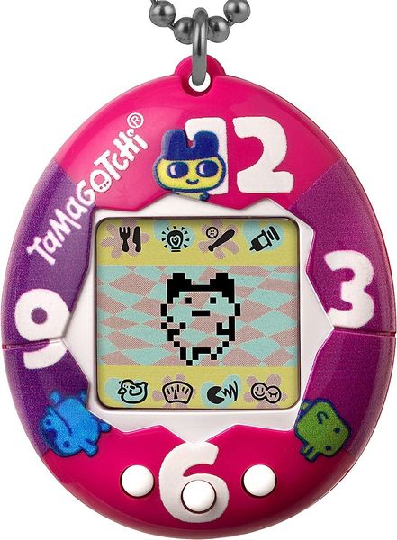 Игрушка интерактивная BANDAI Tamagotchi Original Clock, Тамагочи питомец 42889 фото