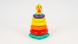 Музыкальная интерактивная пирамидка Hola Toys Уточка с подсветкой 2101 фото 1