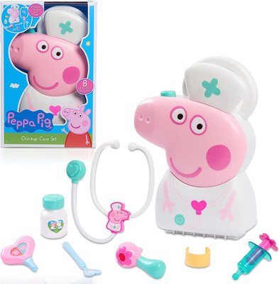 Ігровий набір Just Play Peppa Pig Doctor Kit Дитяча валізка доктора свинки Пеппи, 8 предметів 72522 фото