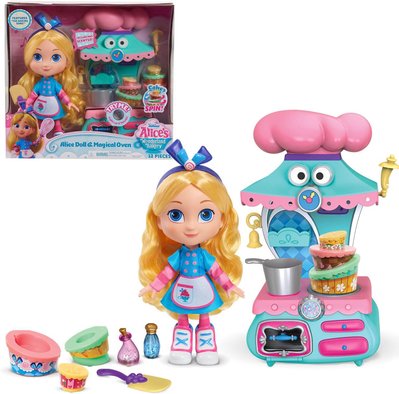 Набір із лялькою Just Play Чарівна пекарня Disney Alice's Wonderland Bakery кухня Аліси 98518 фото