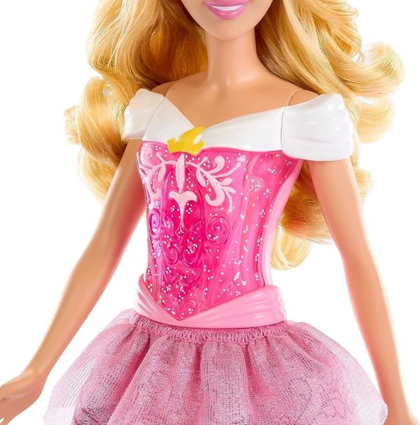 Кукла принцесса Disney Princess Aurora, Дисней Спящая красавица Аврора. 29см HLW09 фото