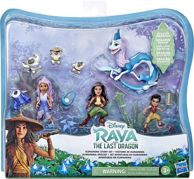 Ігровий набір Hasbro Disney Princess Raya and The Last Dragon Sisu Kumandra Story Set, Принцеса Рая, Сісу 7 персонажів E9474 фото