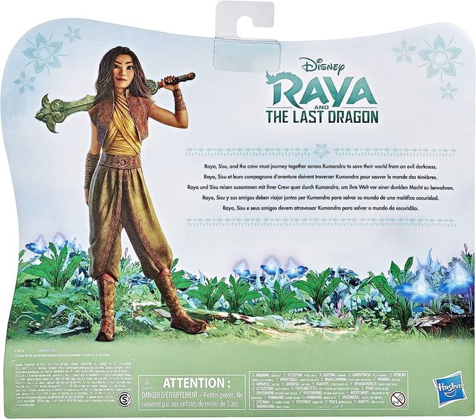 Игровой набор Hasbro Disney Princess Raya and The Last Dragon Sisu Kumandra Story Set, Принцесса Рая , Сису 7 персонажей E9474 фото
