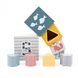 Деревянные кубики-пирамидка Viga Toys PolarB Сортируем и складываем, сортер Монтессори (44016) 44016 фото 9