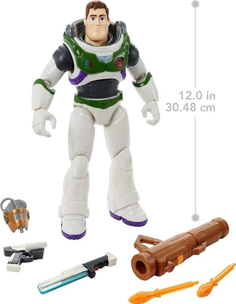 Игровая фигурка Disney Базз Лайтер Pixar Buzz Lightyear 30см, с оружием HHX47 фото