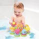 Іграшка для ванної Tomy Toomies Восьминоги бризкалки з поливалкою молюском 9од. E2756 фото 2