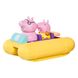 Игрушка для ванной Toomies Peppa Pig Свинка Пеппа в заводной лодке с фигурками брызгалками E73107 фото 1