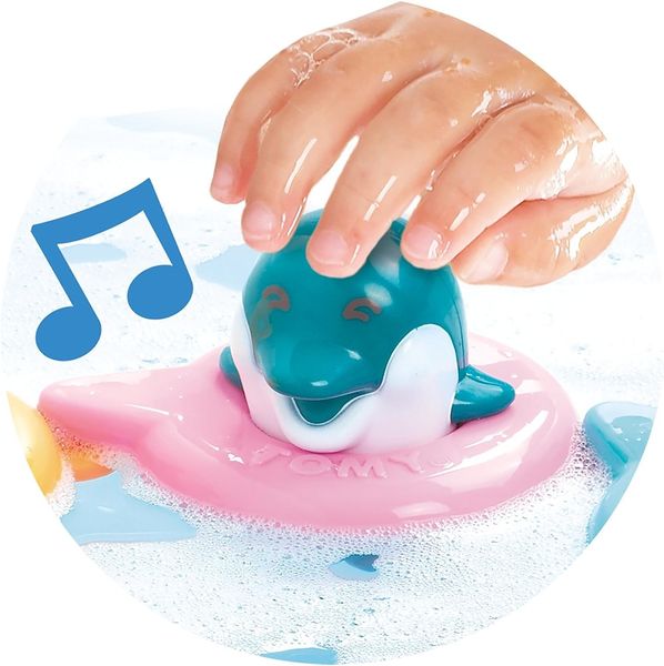 Игрушка для ванной Toomies Дельфины До Ре Ми со звуками E6528 фото