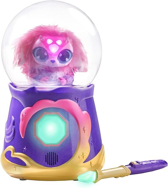 Ігровий набір Magic Mixies Чарівна куля з інтерактивною м'якою іграшкою та функцією нічника, Рожевий 14689 фото