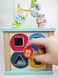 Деревянный развивающий куб 6 в 1 Fun Game логический бизиборд с пальчиковым лабиринтом, сортер, настольная игра 25205 фото 5