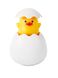 Іграшка для купання Metoo Курча в яйці, лійка з бризгалкою 10см Білий (MT-EGG02) MT-EGG02 фото 1