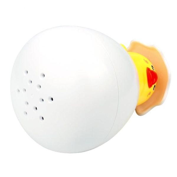 Іграшка для купання Metoo Курча в яйці, лійка з бризгалкою 10см Білий (MT-EGG02) MT-EGG02 фото