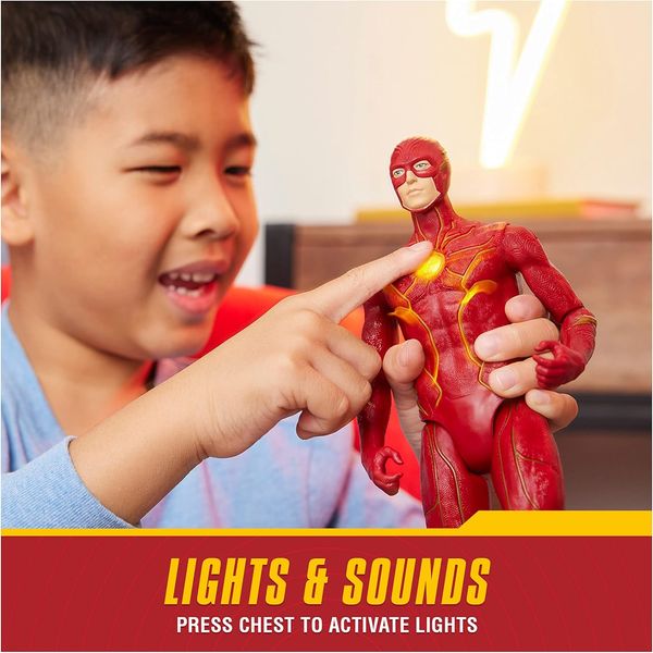 Фигурка Spin Master DC Comics The Flash Speed Force Флэш с звуковыми и световыми эффектами, 30см 6065590 фото