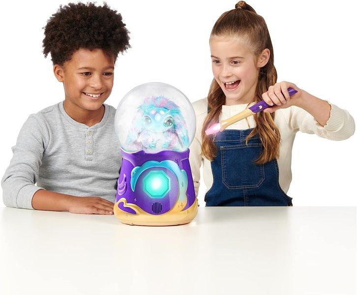 Игровой набор Magic Mixies Волшебный шар с интерактивной мягкой игрушкой и функцией ночника, Синий 14690 фото