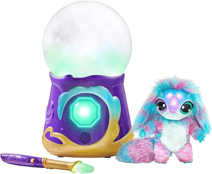 Игровой набор Magic Mixies Волшебный шар с интерактивной мягкой игрушкой и функцией ночника, Синий 14690 фото