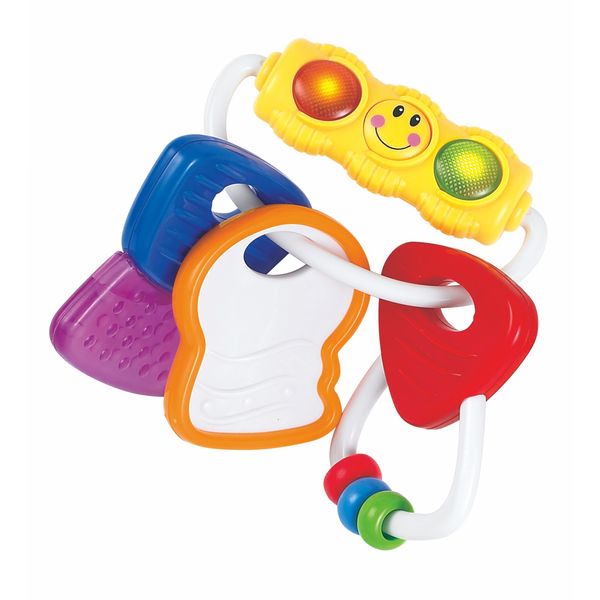 Погремушка Hola Toys Ключики прорезыватель с охлаждением и подсветкой 306E фото