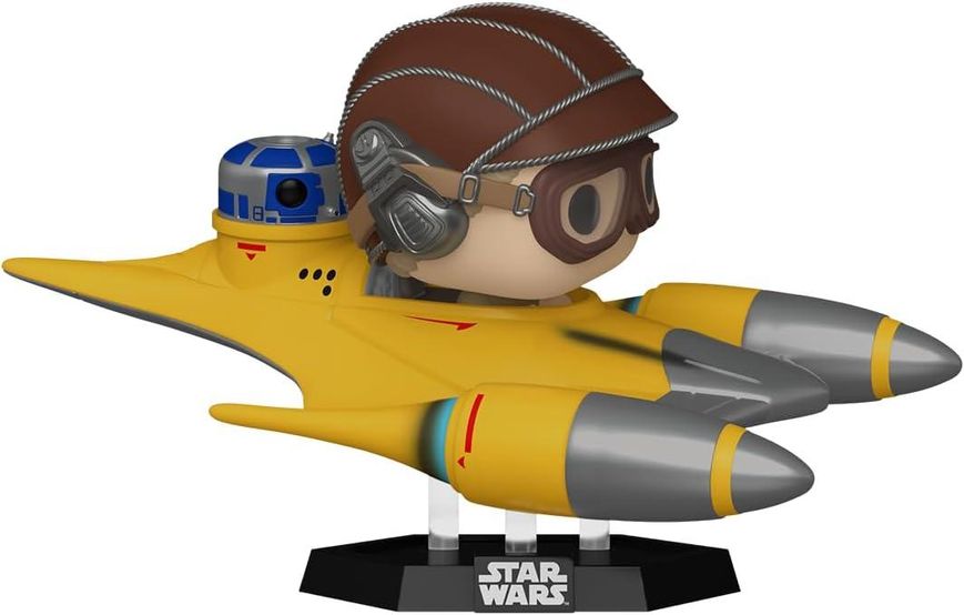 Фігурка Funko Pop! Ride Super Deluxe: Star Wars Hyperspace Heroes - Anakin in Naboo Sarfighter with R2-D2 Зоряні війни 70132 фото