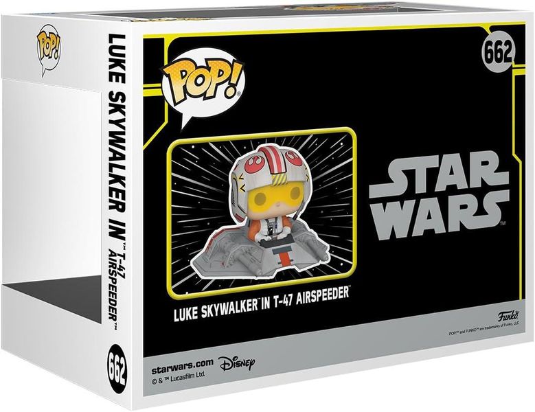 Фігурка Funko Pop! Ride Super Deluxe: Star Wars Hyperspace Heroes - Luke Skywalker in T-47 Airspeeder Зоряні війни 74404 фото