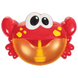 Игрушка для купания пеногенератор TK Union Group Bubble Crab Краб с пузырями 16см Красный, с батарейками 18642 фото 3