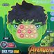 Интерактивная игрушка Metoo электронный поп ит Халк Pop it Консоль Quick Push 4 режима с подсветкой Hulk 553-61 фото 3