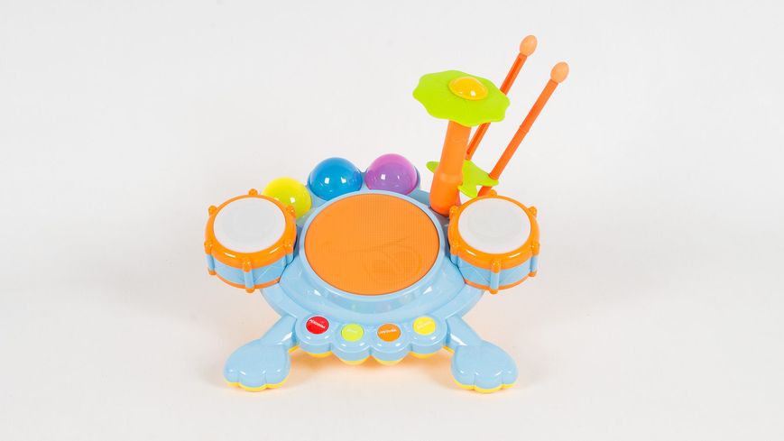 Детская барабанная установка Play Smart с подсветкой и мелодиями (7351) 7351 фото