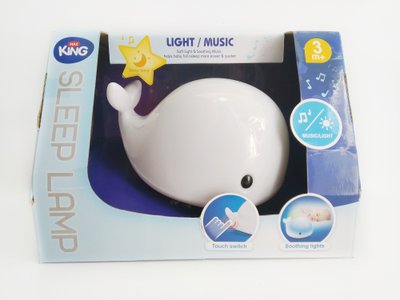Детский ночник Metoo Кит с мелодиями и сенсорными кнопками 11801 фото