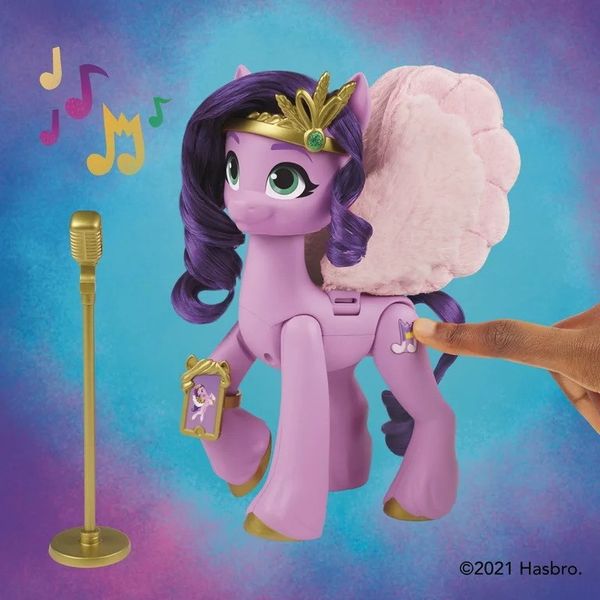 Ігровий набір My Little Pony Singing Star Princess Petals Поні Принцеса Петалс з музикою, махає крилами, 20см F1796 фото