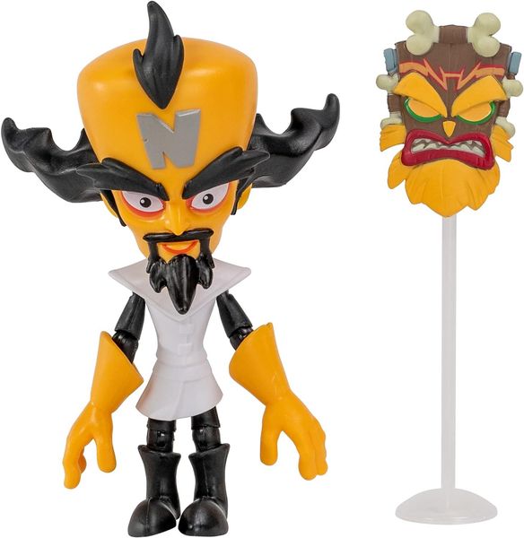 Фигурка коллекционная BANDAI Crash Bandicoot Dr Neo Cortex With Mask 11см HE12317 фото