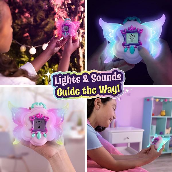 Интерактивная игрушка тамагочи WowWee Got2Glow Baby Fairy Finder охота на питомца, 20 фей 4955 фото