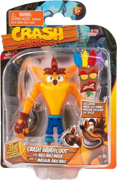 Фігурка колекційна BANDAI Crash Bandicoot With Mask 11см HE12294 фото