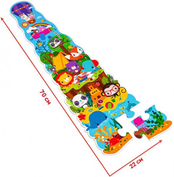 Пазлы для малышей Vladi Toys Fisher Price Maxi Puzzle Мои забавные друзья (VT1711-10) VT1711-10 фото