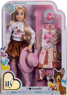 Лялька Disney ily 4EVER Bambi Дісней Бембі з нарядами та аксесуарами, 29см 228531 фото