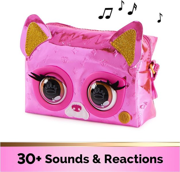 Интерактивная сумочка Spin Master Purse Pets Mood Flashy Frenchie, 30 звуков, моргает глазками 6066701 фото